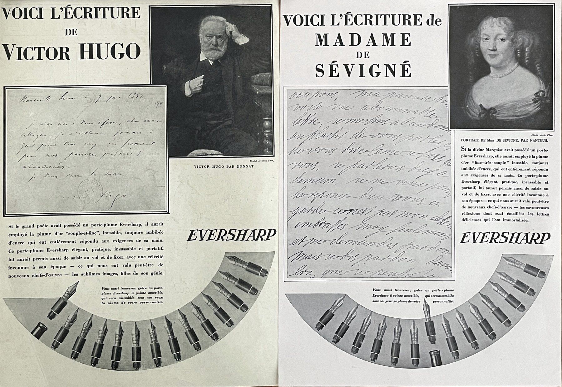 Foto & Immagini: Eversharp Fülhalter - 4 alte Werbungen / Publicités 1930 – Usato da Savagnier venduto da Ne2065 3