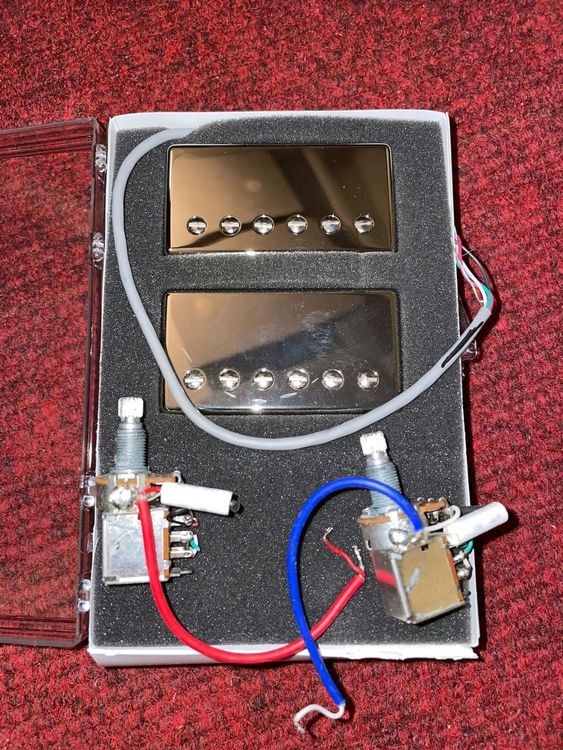 3-Wege-Kippschalter-Spitzen Für Gitarren (M4) – Für Epiphone, Les Paul, SG, 2er-Set, Dunkelblau