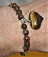 Armband - Div. 156 – Tigerauge Edelstein