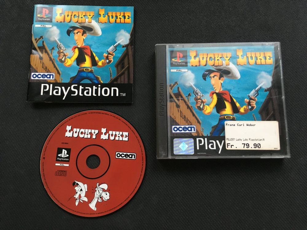 Lucky Luke (Sony PlayStation 1, PS1, PSone