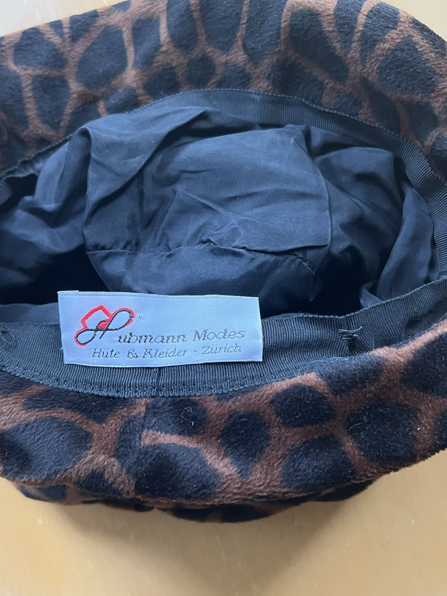 Hüte, Mützen & Caps: Vintage Animal print hat  – Gebraucht aus Zürich von san_t2jq 2
