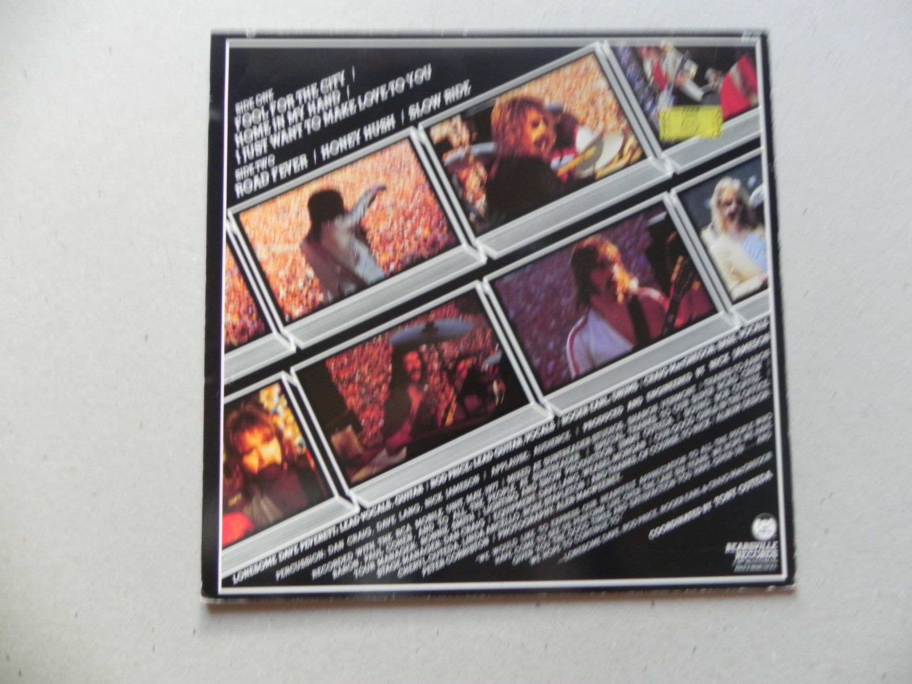 Schallplatten: LP brit. Hardrock Blues Rock Band Foghat 1977 ? Live – Gebraucht aus Siebnen von krimsie 1