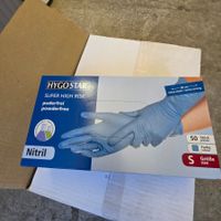 Nitril Handschuhe Super High Risk Grösse S Blau 1000Stück