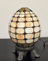 Tischlampe Tiffany Stil Ei-Form