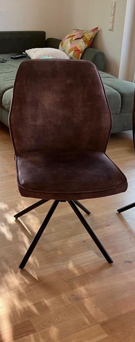 Chaises: Drehstuhl Set 3 Stück oder Einzeln Veloursoptik – D'occasion à Bülach par reb_966z 2