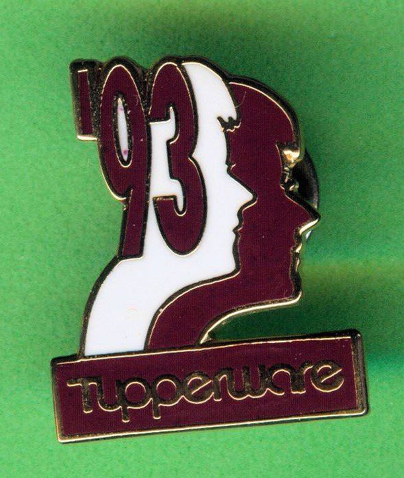Plaketten & Abzeichen: Tupperware  '93 – Gebraucht aus Winterthur von Sammleroase