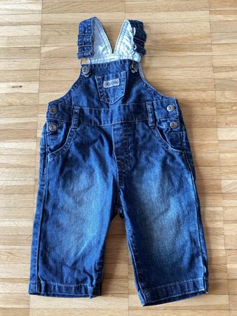 Esprit denim overall jumpsuit Baby Unisex size 56, 2 months