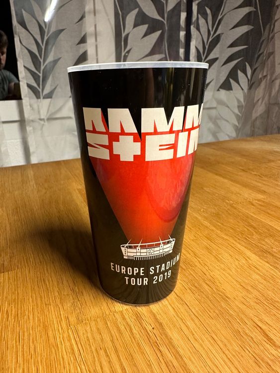Rammstein Becher Europa Stadium Tour 2019 original | Kaufen auf Ricardo