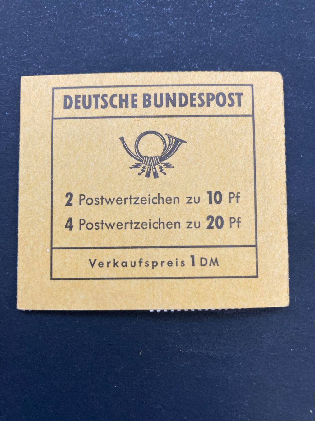 Tous les timbres: BRD 1968 Markenheftchen Brandenburger Tor 13c postfrisch – Neuf (Voir description) à Winterthur par schnueps 1