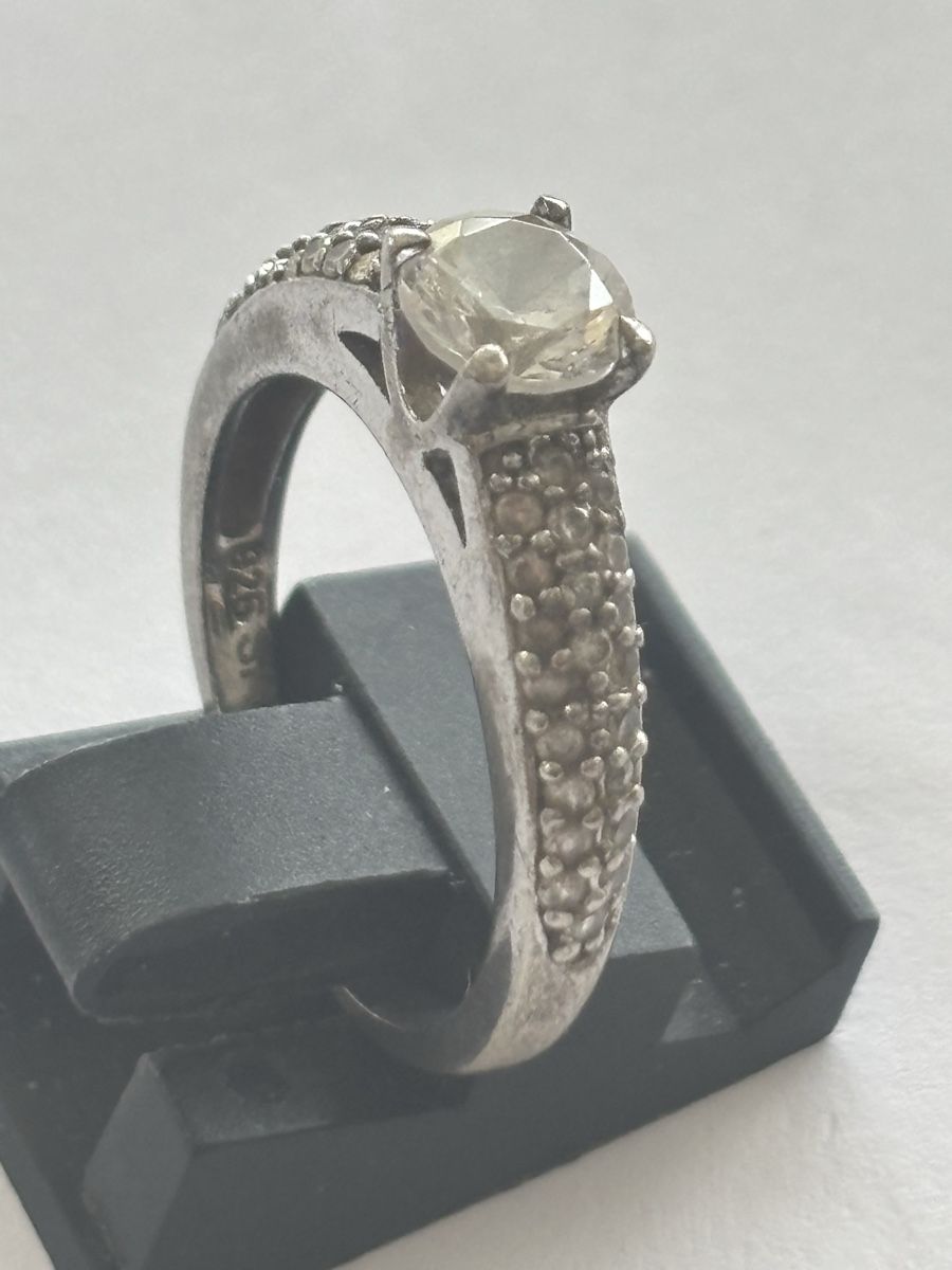 Bagues: Silber 925  Ring mit Steinen gebraucht – D'occasion à Langnau am Albis par flusspflege 3