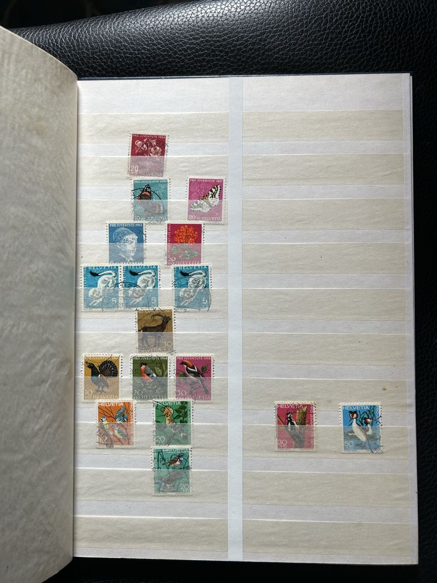 Alle Briefmarken: Briefmarkensammlung Schweiz – Gebraucht aus Emmen von Carbru 1