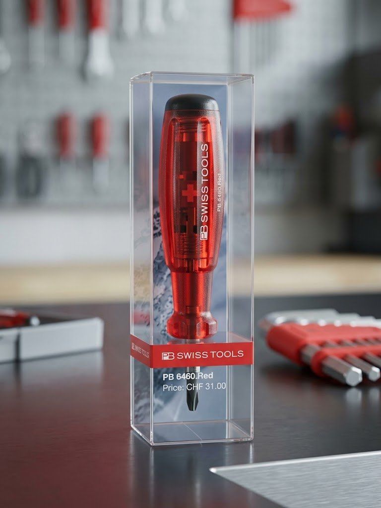 PB Swiss Tools Tutti gli attrezzi: PB Swiss Tools Insider red PB 6460 – Nuovo e nell'imballaggio originale da Jegenstorf venduto da Bracher_Shop