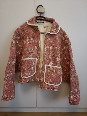 Bomberjacke Blumen Marlene Rougier Upcycling