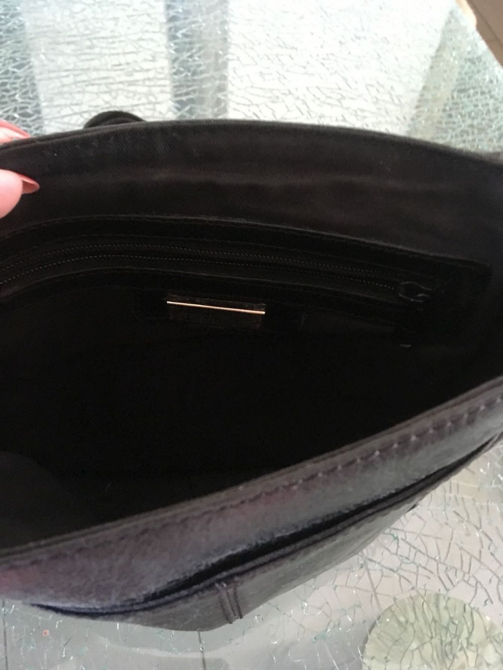 Maddison Borse da donna: Dunkelbraune maddison Lederhandtasche – Usato da Oftringen venduto da andrax 1
