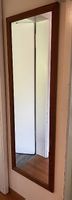 Grosser Wandspiegel 150×50 cm mit Holzrahmen