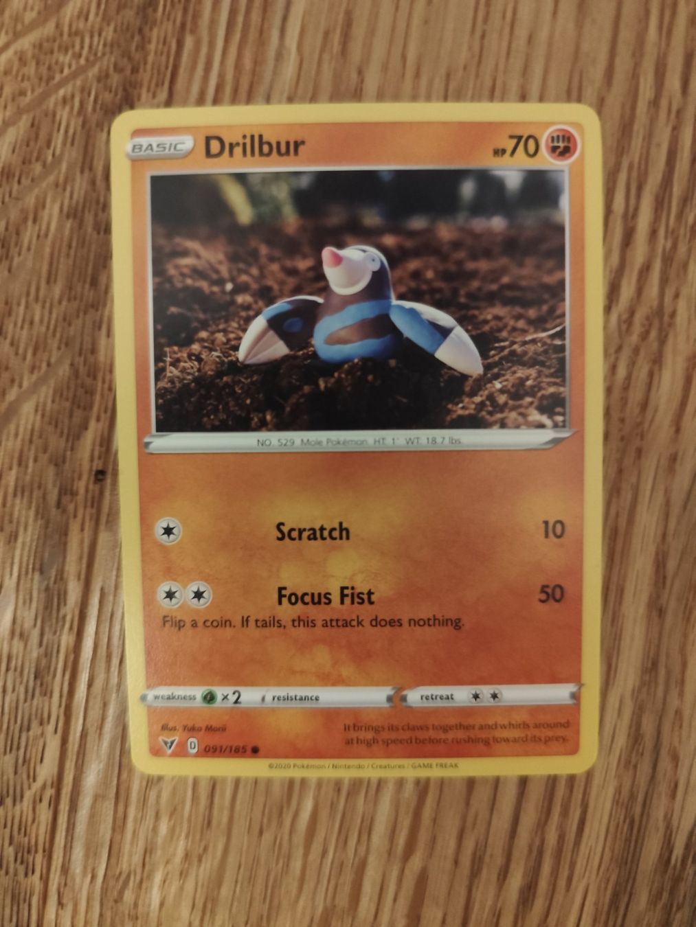 Pokémon Cartes à collectionner: Pokemon Drilbur Yuka Morii non holo – Neuf (Voir description) à Winterthur par SMOKY062
