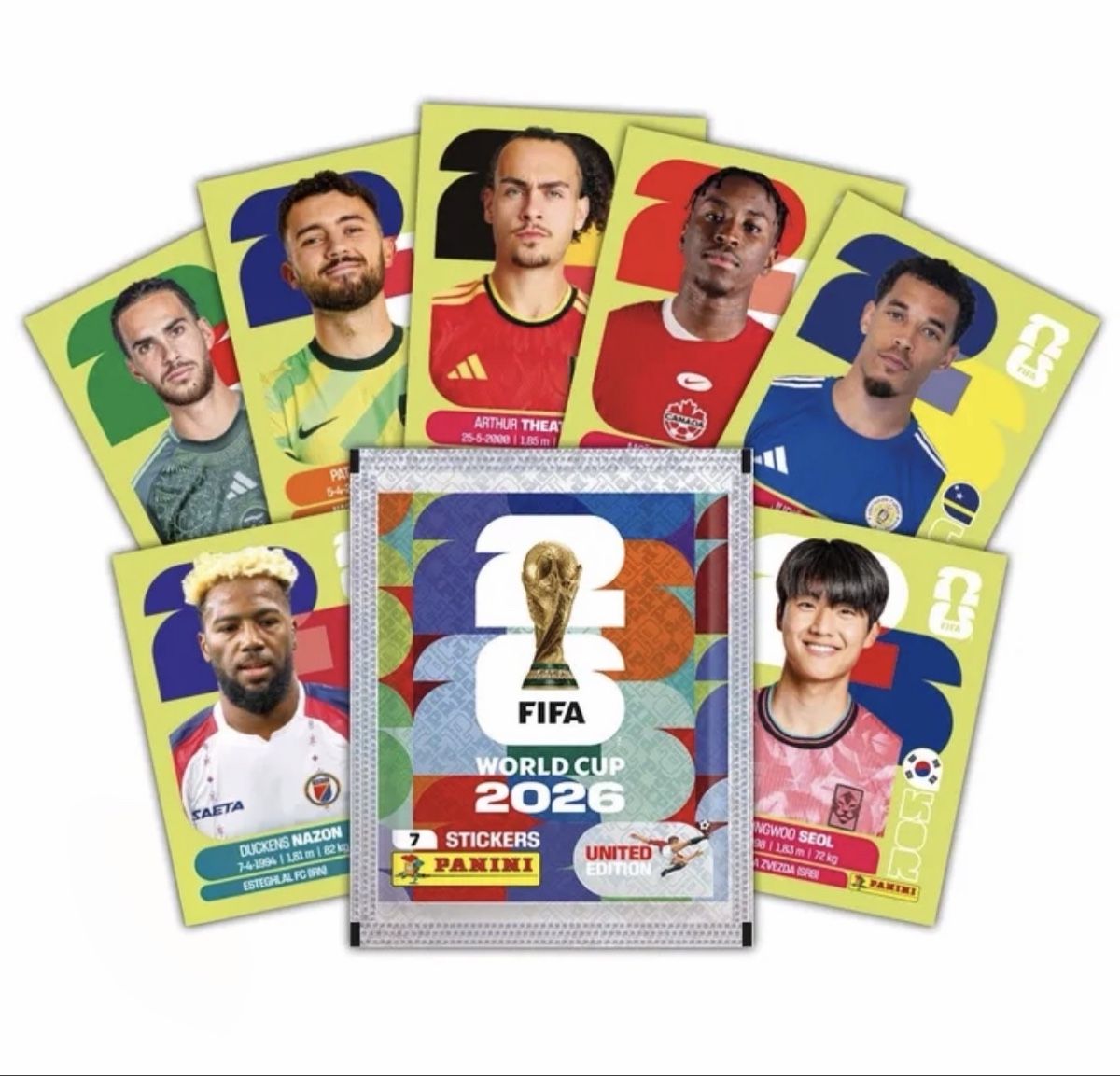 Autobahnvignetten: Panini FIFA WC 2026 – Gebraucht aus Marin-Epagnier von ArHofm