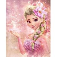 Puzzle Mosaik 5D Leinwand Diamant 20 cm x 30 cm - Frozen