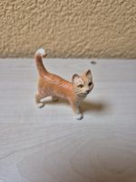 Süsse  Katze, Tierfigur, orange getigert Marke Safari
