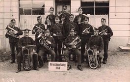 Militare Militär Militaire Militärmusiker Grenzbeselzung