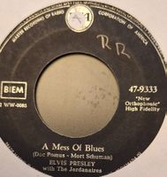 Vinyl-Single Elvis Presley - A Mess Of Blues