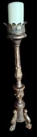 Candelabro religioso in legno fine '700.