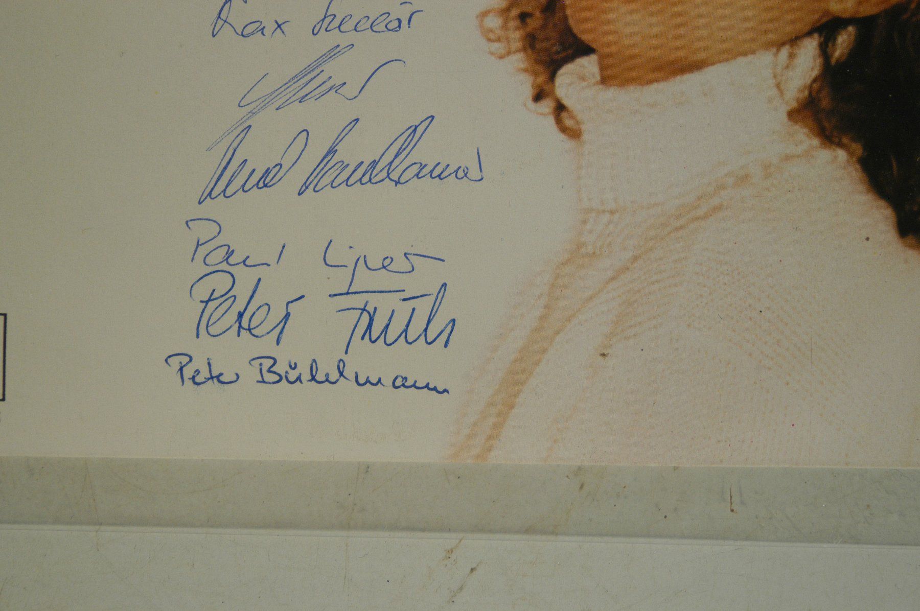 Schallplatten: Single Barbara Streisand mit Unterschriften – Gebraucht aus Herisau von Wisen 2