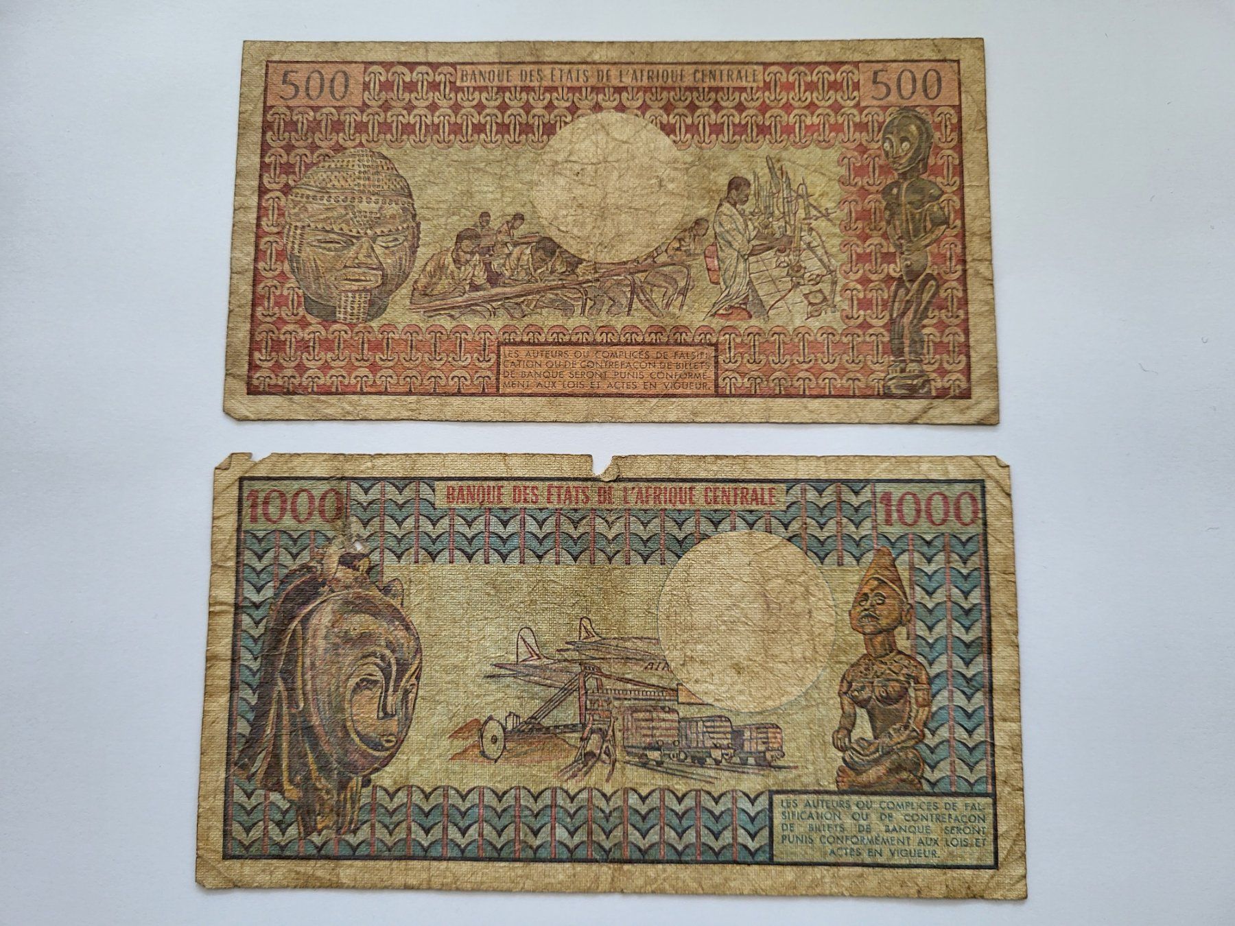 Banconote: Banknoten aus Kongo – Usato da Pravidondaz venduto da LVtik 1