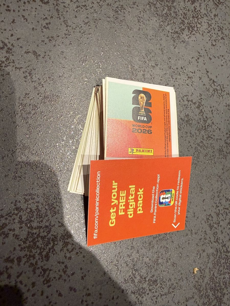 Panini Carte collezionabili: 50x Panini WM 2026 Free Digital Pack – Nuovo (secondo la descrizione) da Hindelbank venduto da _fabiian_ 2