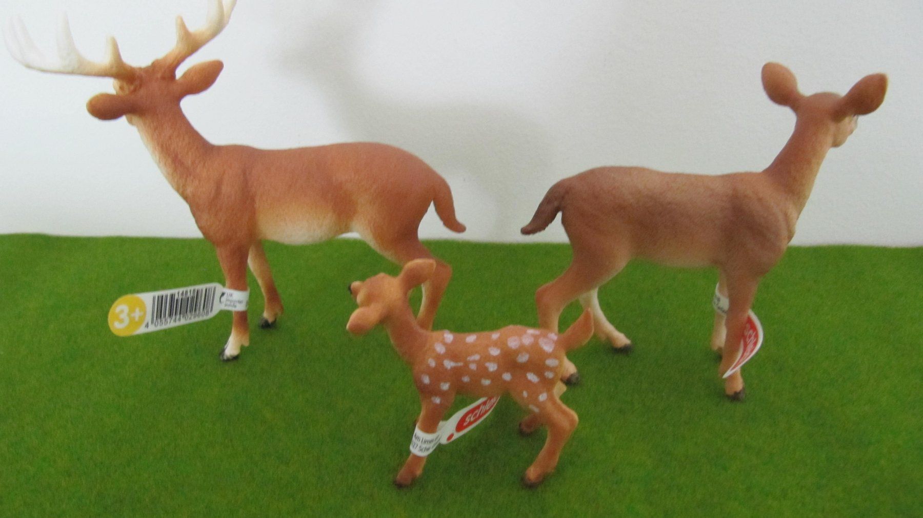 Schleich Figuren: Schleich Rehkitz mit Eltern, Figuren, 3 Stk – Neu (gemäss Beschreibung) aus Brunnen von Kiwiland1 2