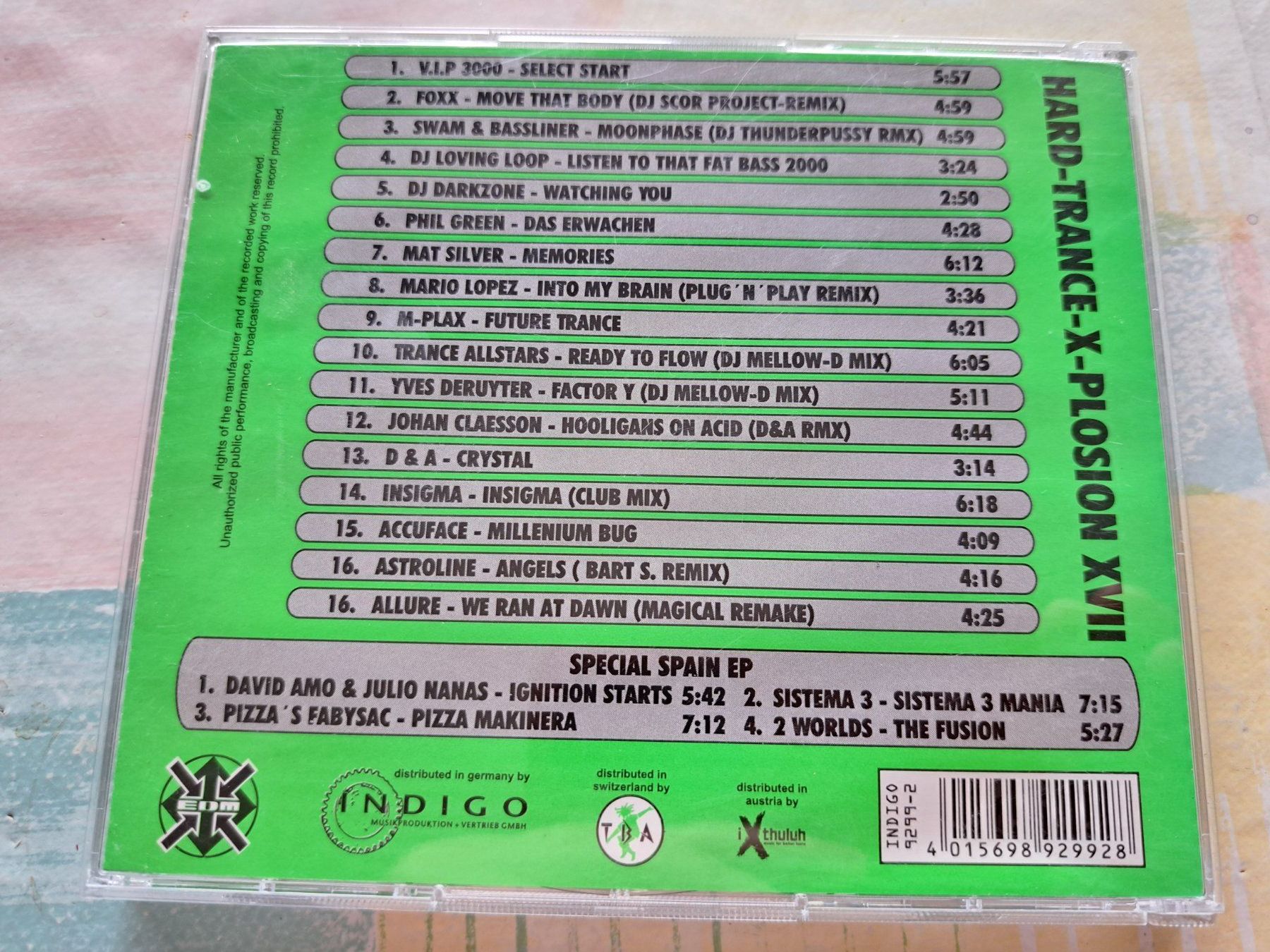 CDs: Cd Hardtrance - X-plosion 2000 – D'occasion à Pully par bro_n52j 1