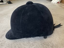 Bombe d’équitation Belstar noire en velours – Taille 59