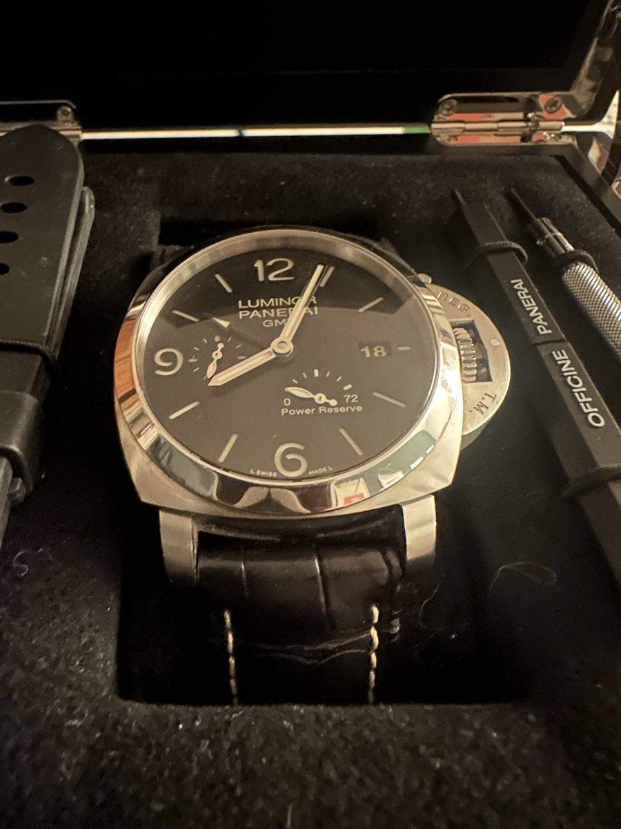 Panerai Uhren: Panerai Luminor GMT, Top Zustand, Full Set – Neu (gemäss Beschreibung) aus Zürich von yvonne.knoblauch 3