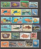 Poissons, divers pays, occasion
