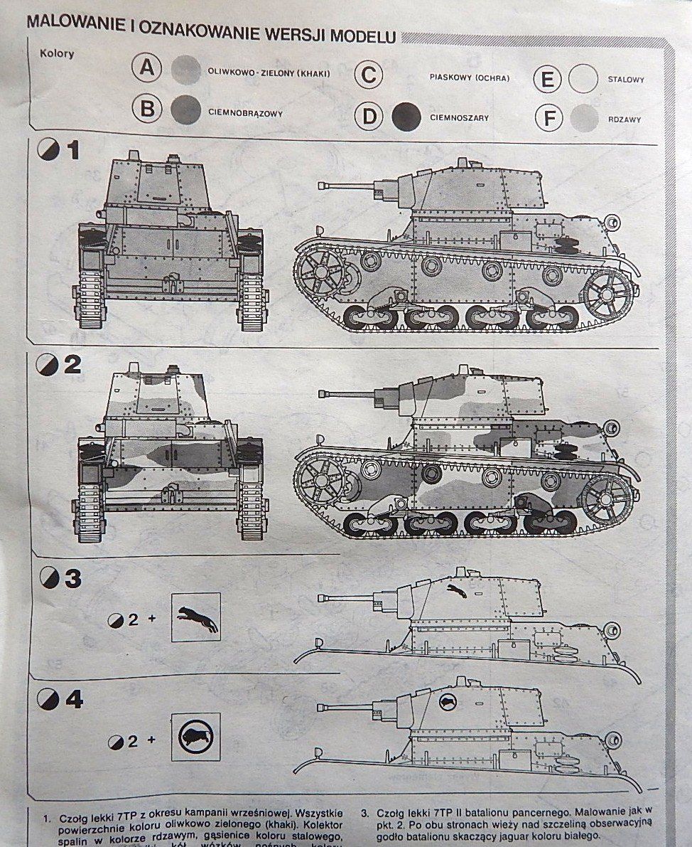 Kit di modellismo & Modellini statici: Polish light tank 7TP – Nuovo e nell'imballaggio originale da Neuchâtel venduto da PAB2000 3