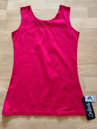 Colora Damen Top / Shirt, Gr. XS, BioBaumwolle, Pink, NEU