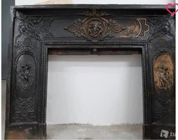 Gusseisen Kaminmantel um 1780