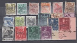 Timbres BIE 1 - 18 oblitérés (130.--)