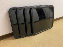 4 Scheiben für Mowag B300/Dodge Van, Seitentür, Hecktür