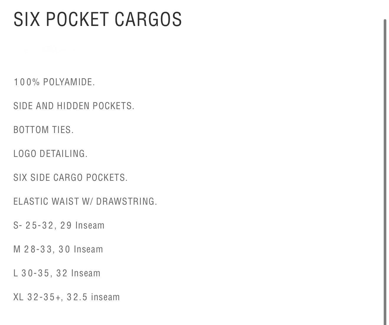 Pantaloni: Jacov Six Pocket Cargo – Usato da Würenlos venduto da sain11 6
