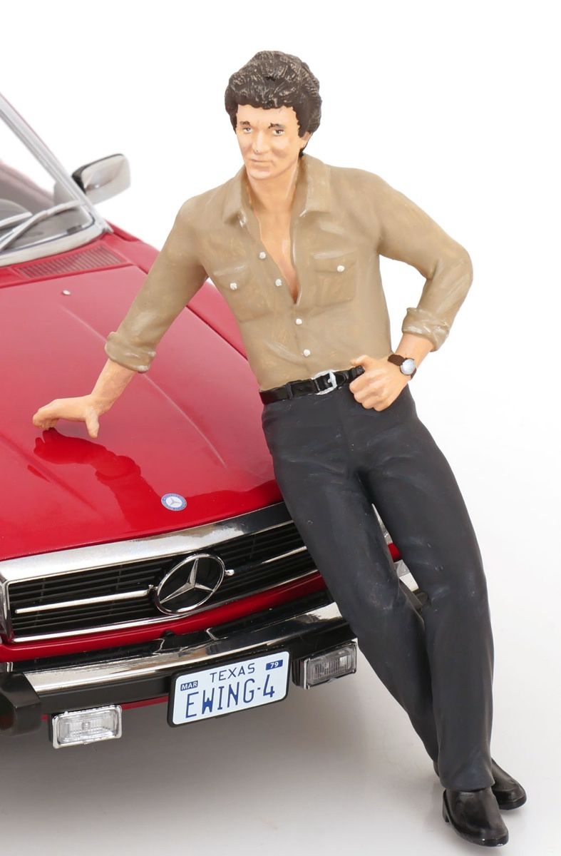 KK-Scale Modellini d'auto: FIGUR BOBBY EUWING DALLAS 1:12 KK-SCALE – Nuovo e nell'imballaggio originale da Suhr venduto da Moebelsiralfred