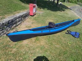 neuwertiges Nordik Scubi Speed Kajak Faltboot 460x68cm