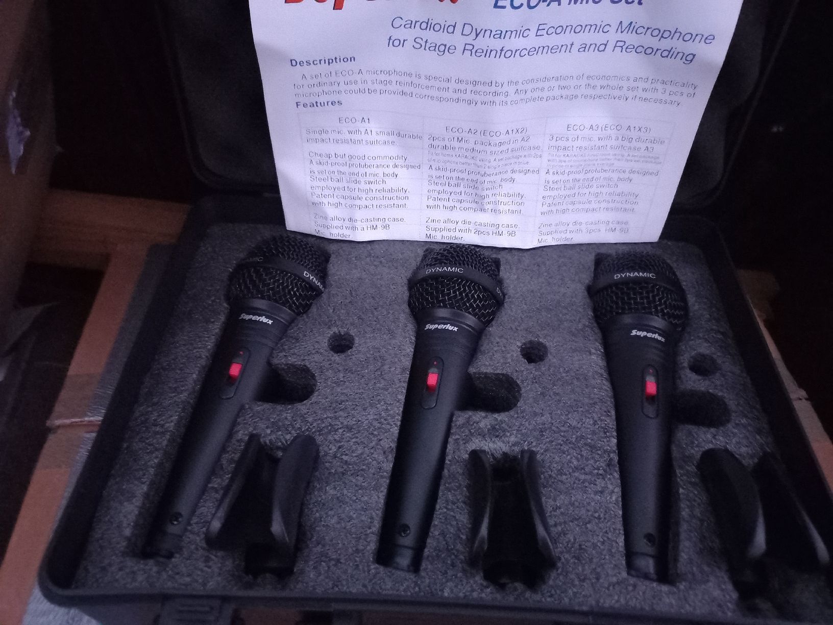 Microphones: Div Mikrofone ab Fr. 20.- NEU – Neuf avec emballage d'origine à Schaffhausen par raj_f5dm 7