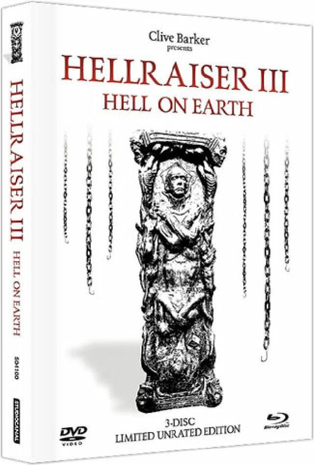 Alle DVDs: Hellraiser 3 Hell on Earth Mediabook BR + 2DVD – Neu und originalverpackt aus Weinfelden von Media-Extrakt