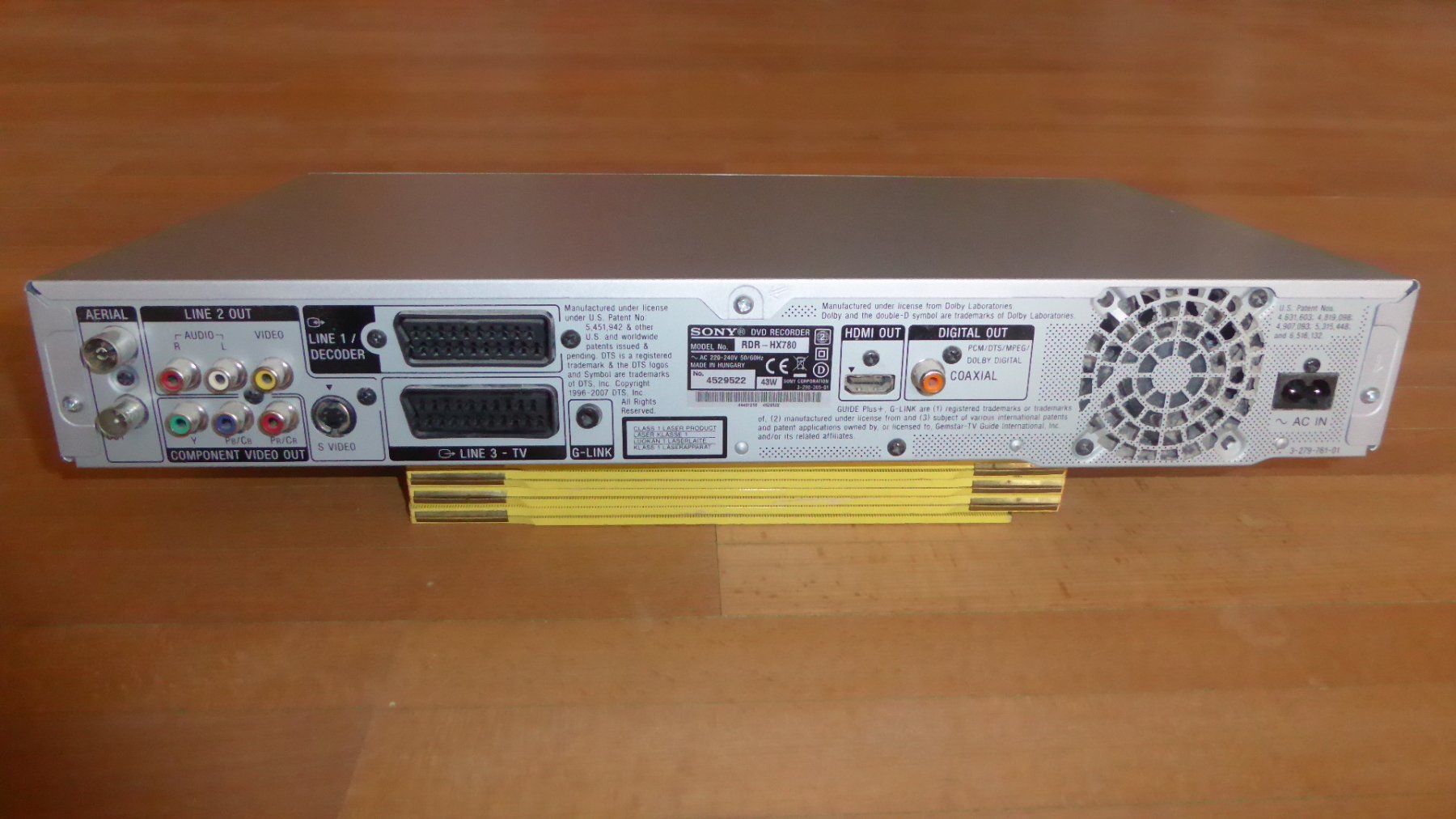 Sony Registratori: SONY Harddisk DVD-Recorder RDR-HX780 – Usato da Aeugst am Albis venduto da Drayprescot 1