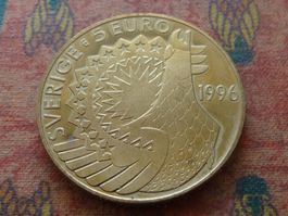 SVERIGE 5  EURO 1996 SELMA LAGERLOF  1858-1940 SUEDE