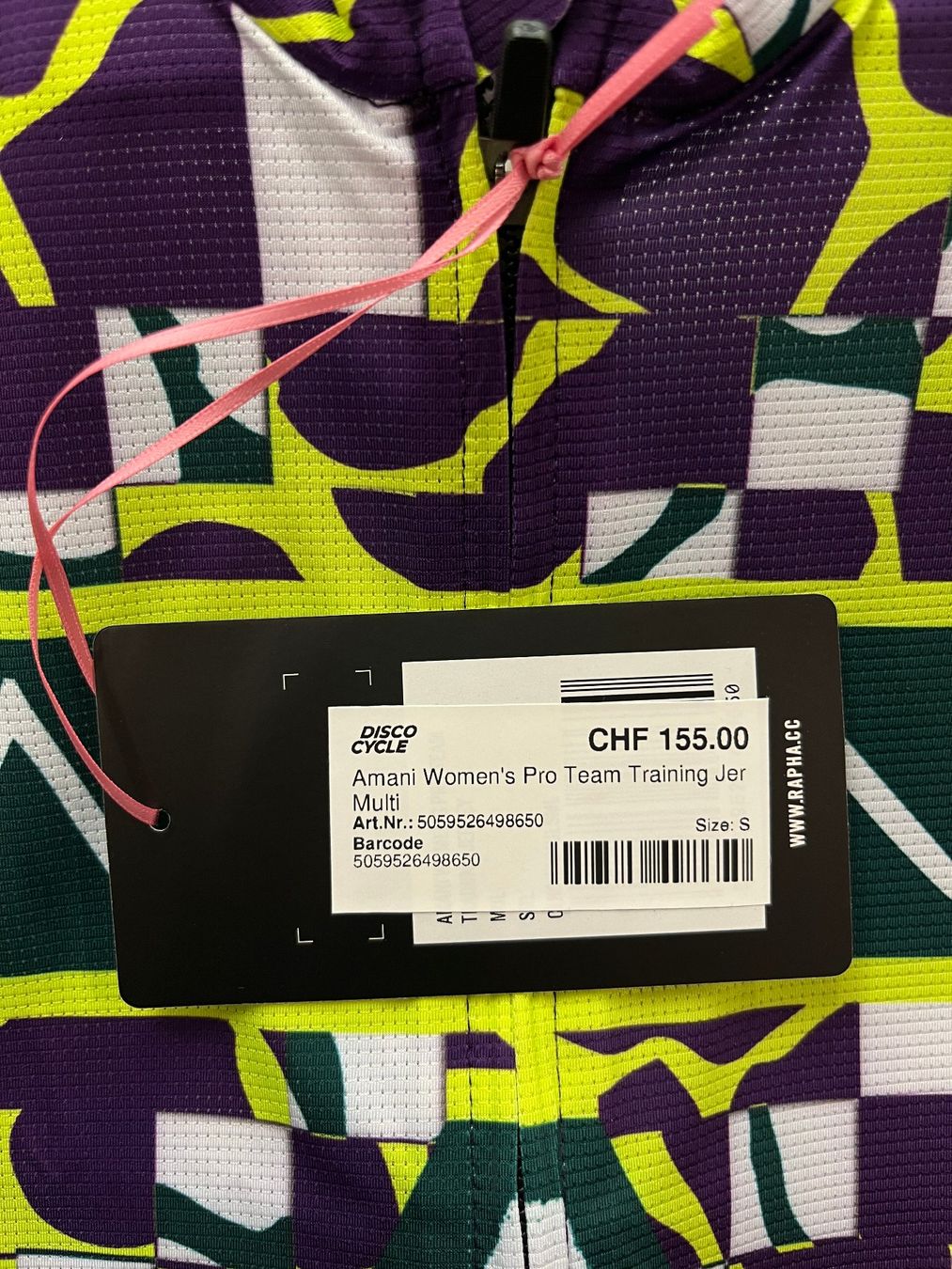 Rapha Leibchen & Hosen: % Rapha Women's Amani Pro Team Training Jersey - Multi S – Neu und originalverpackt aus Bern von Disco_Cycle 2
