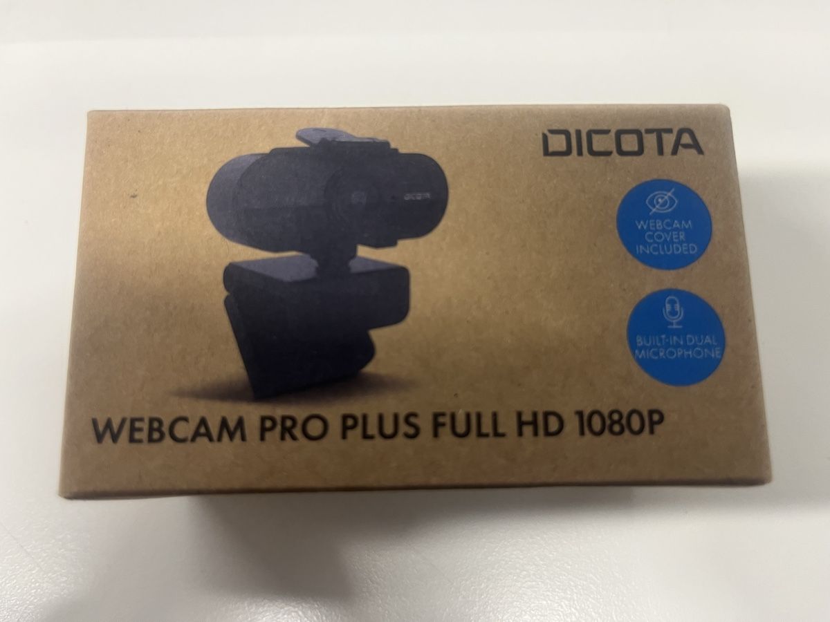 Webcam: Web Cam Dicota Pro Plus Full HD – Nuovo e nell'imballaggio originale da Münchenstein venduto da pricehouse