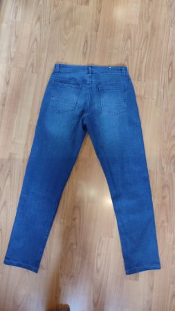 Jeans, Gr. 38, blau&weiss, Set: 3 Stk.