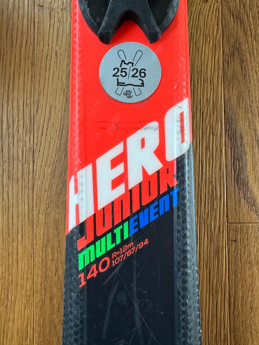 Rossignol Sci: Rossignol Hero Multi-Event 140cm – Usato da Kefikon ZH venduto da kefikon7 1